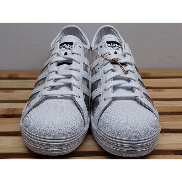 Adidas Mens Superstar Original Transparent Shoes Size 8 main image 4